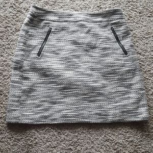 Loft cotton blend mini skirt